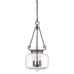 Quoizel - Stewart 3 Light Pendant in Western Bronze