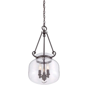 Quoizel - Stewart 3 Light Pendant in Western Bronze