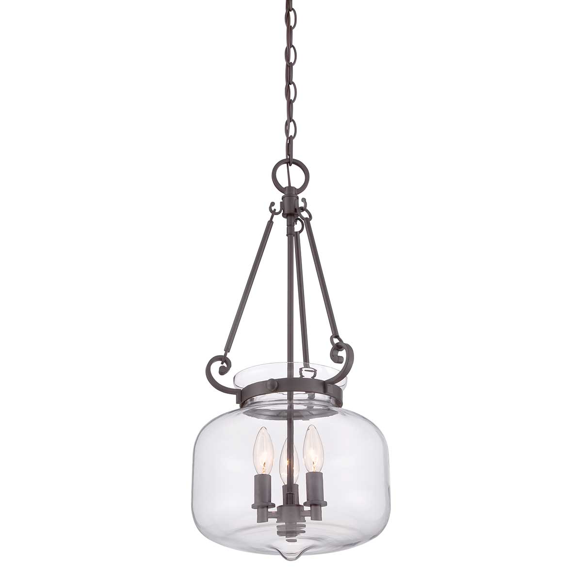 Quoizel - Stewart 3 Light Pendant in Western Bronze