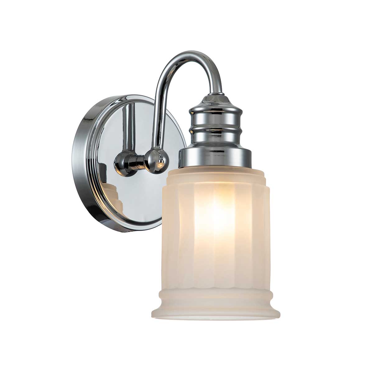 Quoizel - Swell 1 Light Wall Light - Polished Chrome