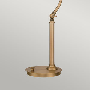 Quoizel - Thompson LED Table Lamp in Aged Brass