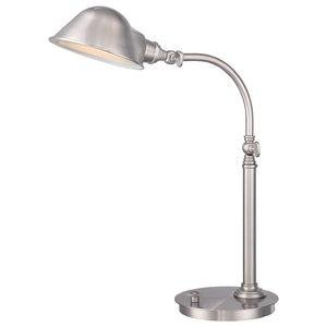 Quoizel - Thompson LED Table Lamp in Brushed Nickel