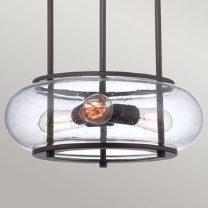 Quoizel - Trilogy 3 Light Pendant - Old Bronze