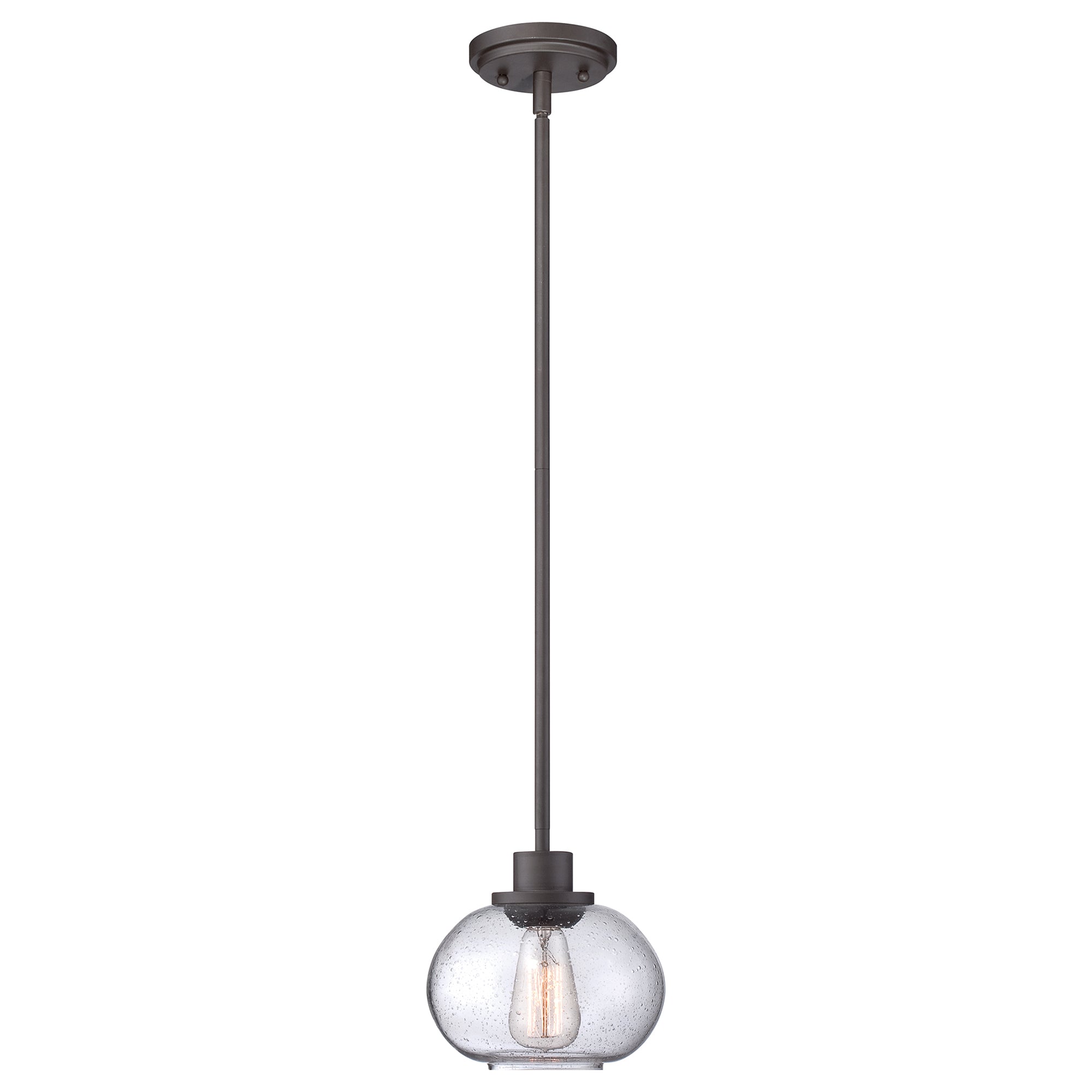 Quoizel - Trilogy 1 Light Pendant - Old Bronze