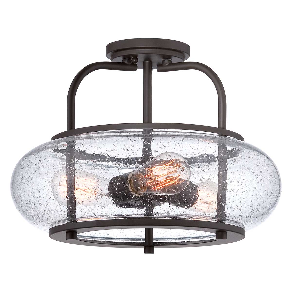 Quoizel - Trilogy 3 Light Medium Semi-Flush