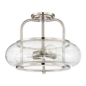 Quoizel - Trilogy 3 Light Semi-Flush