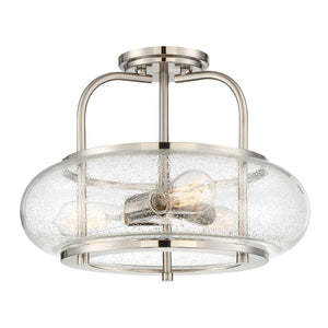 Quoizel - Trilogy 3 Light Semi-Flush