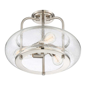 Quoizel - Trilogy 3 Light Semi-Flush