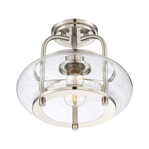 Quoizel - Trilogy 1 Light Semi-Flush