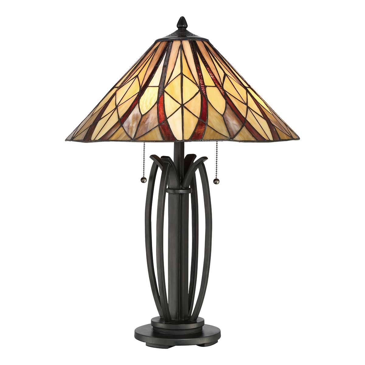 Quoizel- Victory 2 Light Table Lamp