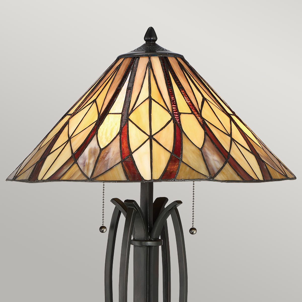 Quoizel- Victory 2 Light Table Lamp