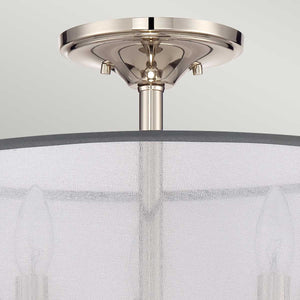 Quoizel - Whitney 3 Light Semi-Flush/Pendant