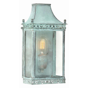 Elstead - Regents Park 1 Light Wall Lantern - Verdigris