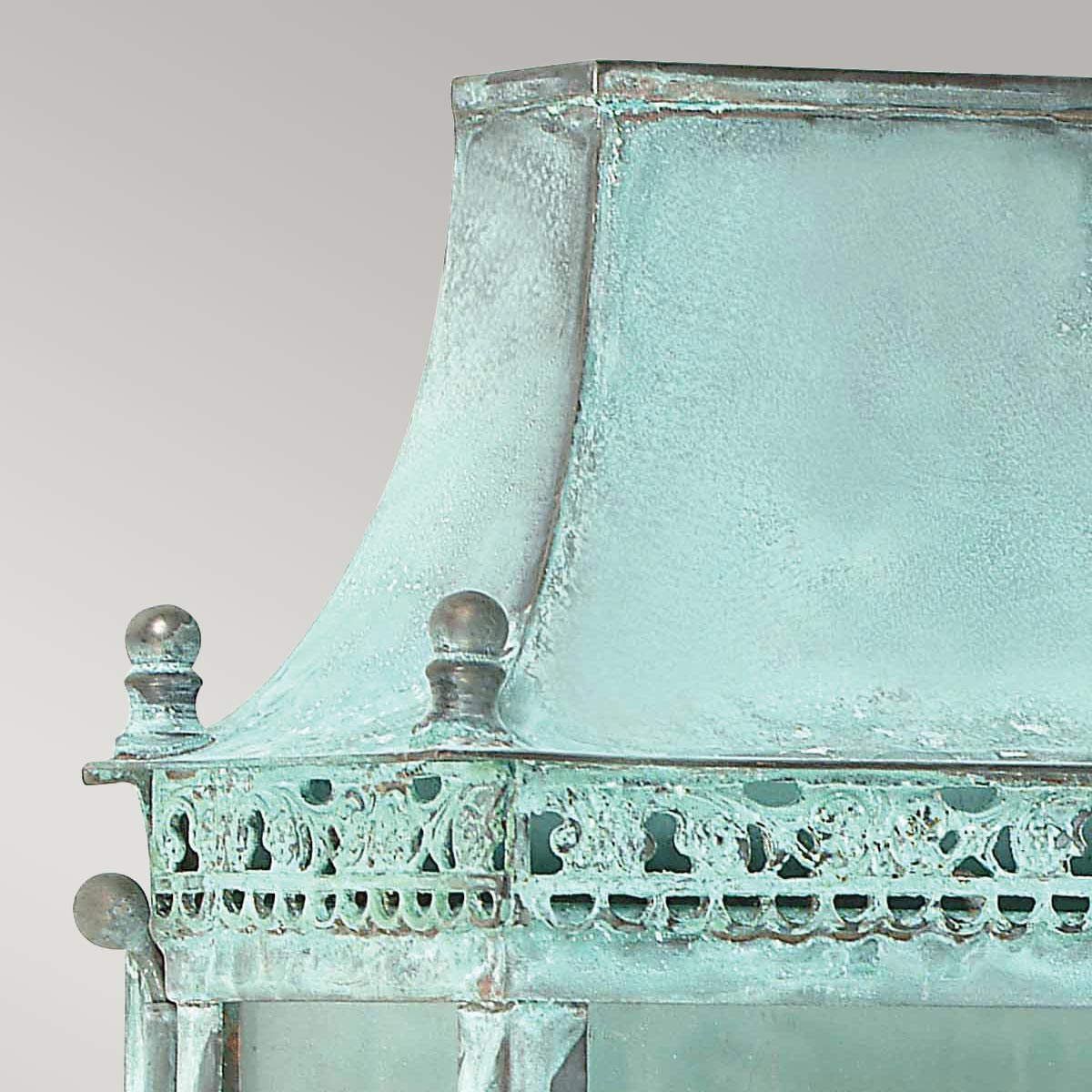 Elstead - Regents Park 1 Light Wall Lantern - Verdigris