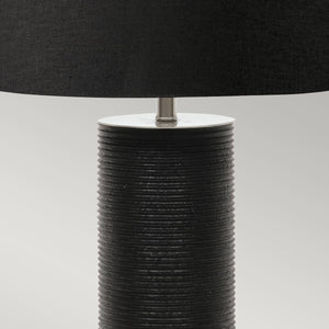 Elstead - Ripple 1 Light Table Lamp - Black