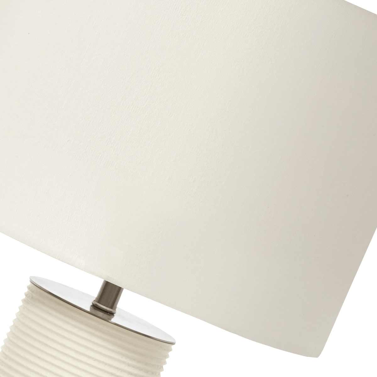 Elstead - Ripple 1 Light Table Lamp - White