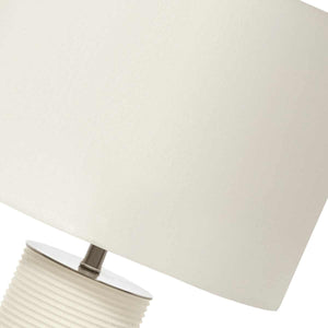 Elstead - Ripple 1 Light Table Lamp - White