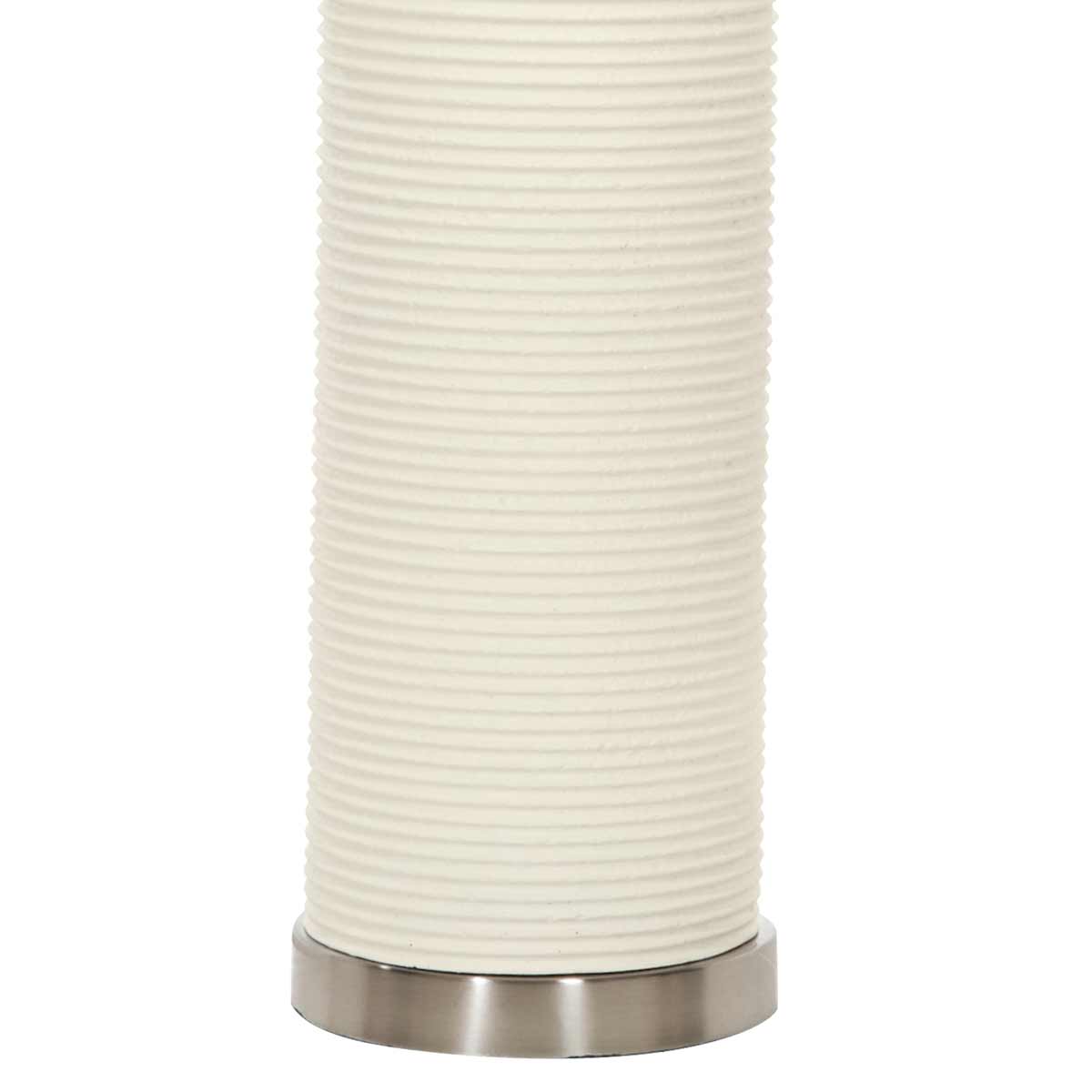 Elstead - Ripple 1 Light Table Lamp - White