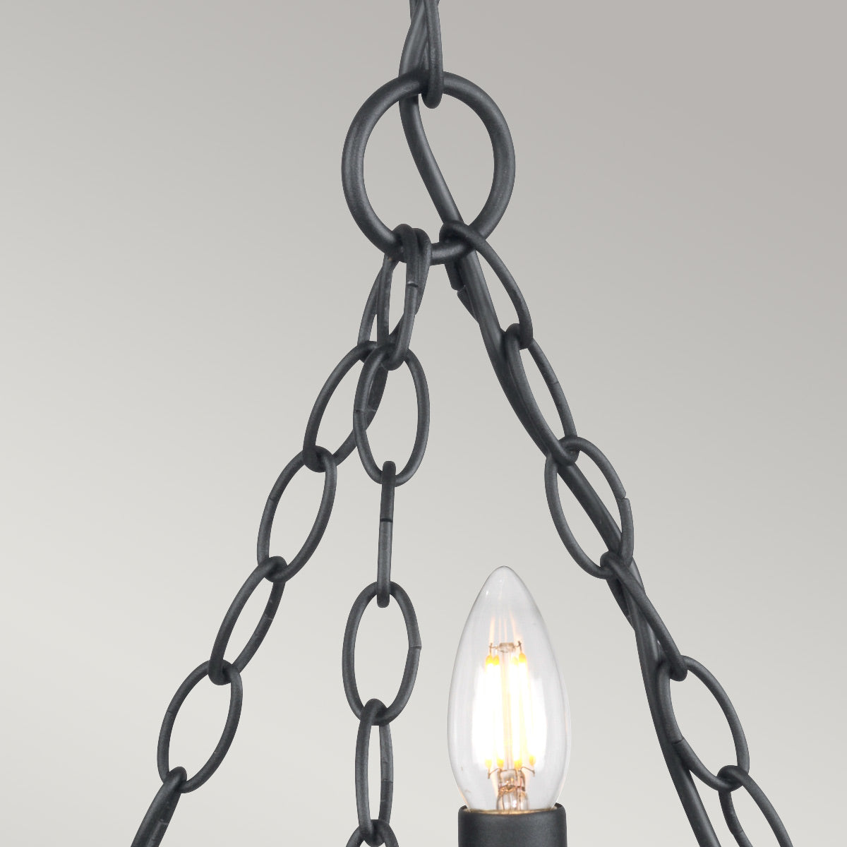 Elstead - Saxon 3 Light Chandelier