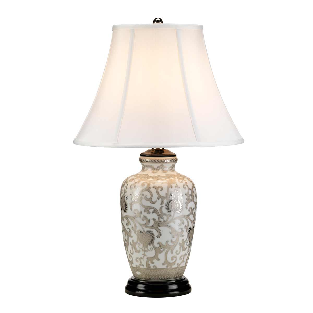 Elstead - Silver Thistle 1 Light Table Lamp