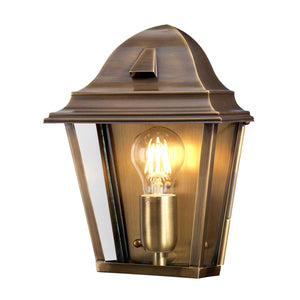 Elstead - St James 1 Light Wall Lantern - Brass