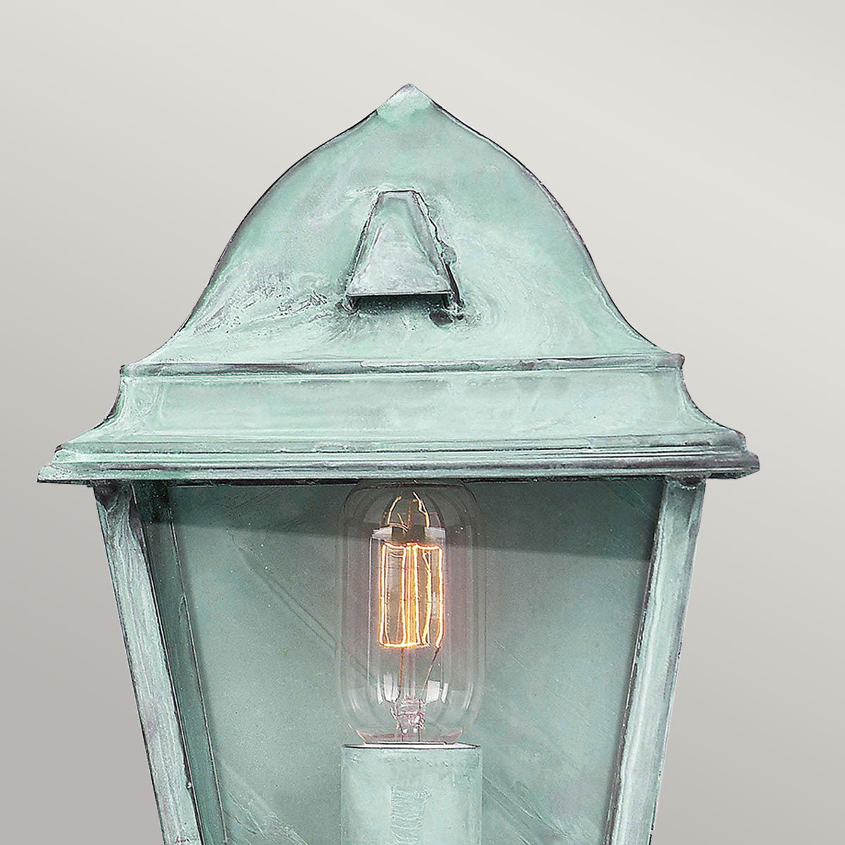 Elstead - St James 1 Light Wall Lantern - Verdigris