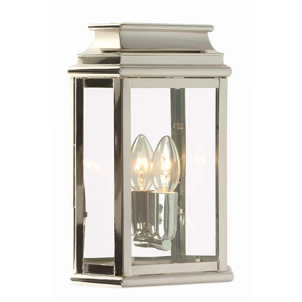 Elstead - St Martins 1 Light Wall Lantern - Polished Nickel