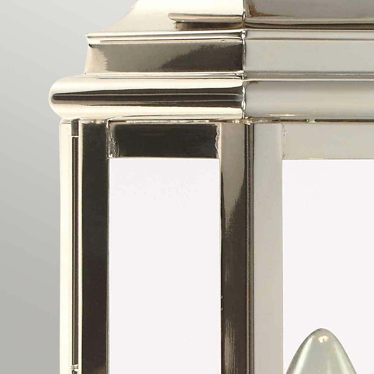 Elstead - St Martins 1 Light Wall Lantern - Polished Nickel