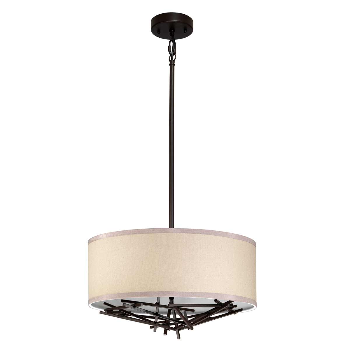 Elstead - Taiko 3 Light Pendant