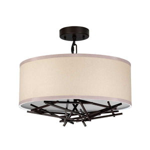 Elstead - Taiko 3 Light Pendant