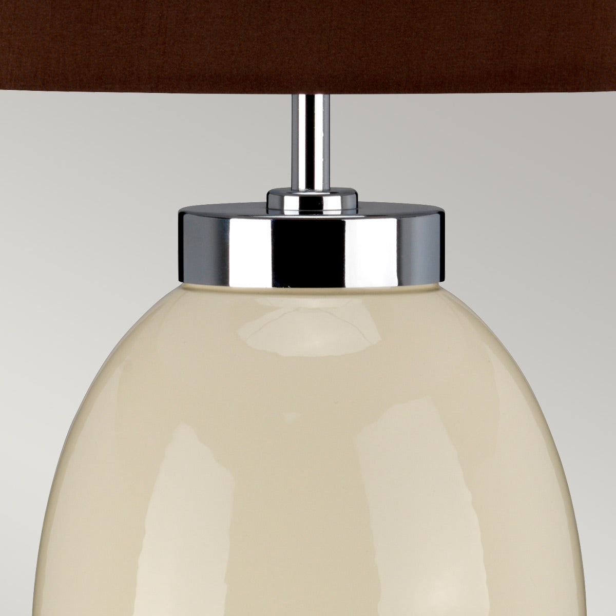 Elstead - Victor 1 Light Small Table Lamp - Cream