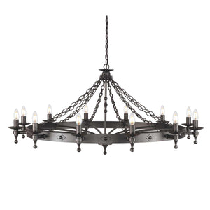 Elstead - Warwick 12 Light Chandelier