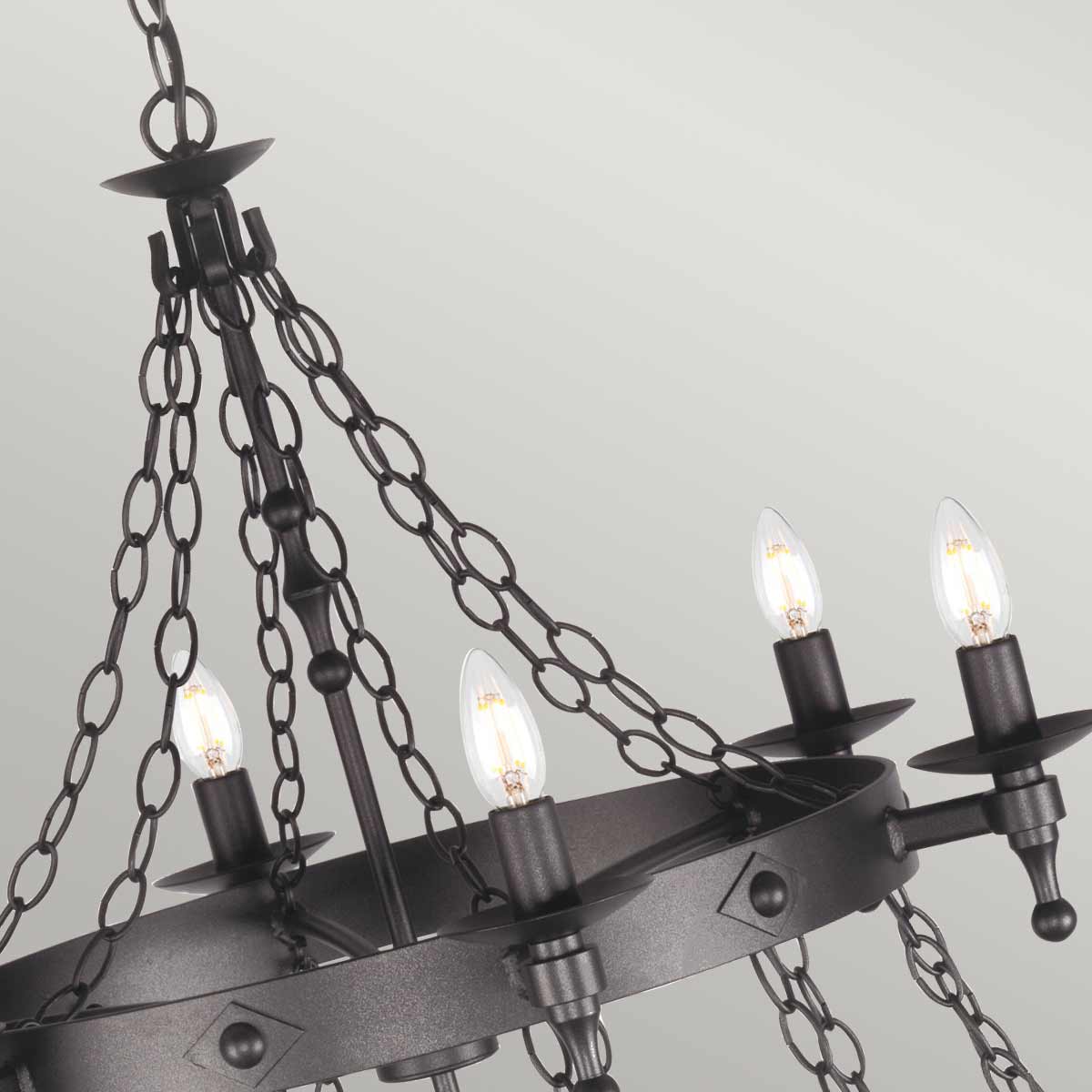 Elstead - Warwick 18 Light Chandelier