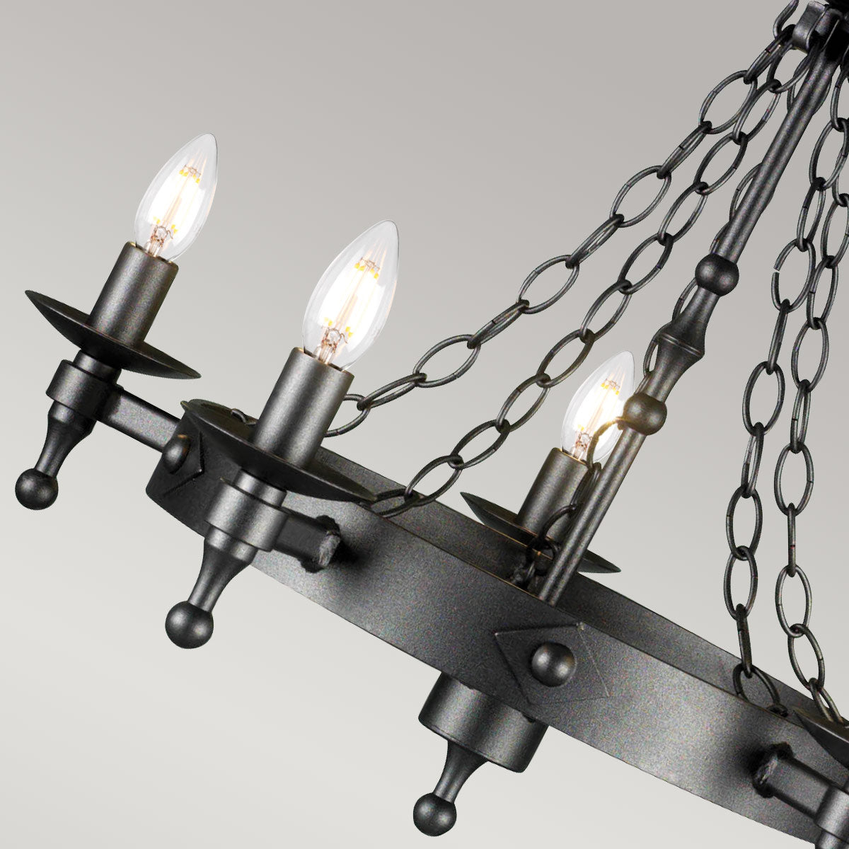 Elstead - Warwick 5 Light Chandelier