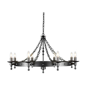 Elstead - Warwick 8 Light Chandelier