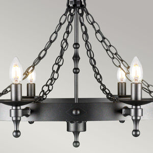 Elstead - Warwick 8 Light Chandelier