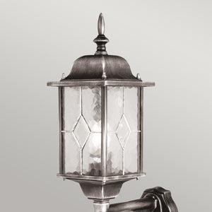 Elstead - Wexford 1 Light Up Wall Lantern with PIR