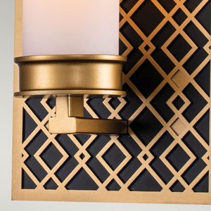 Elstead - Ziggy 1lt Wall light - Lacquered Gold