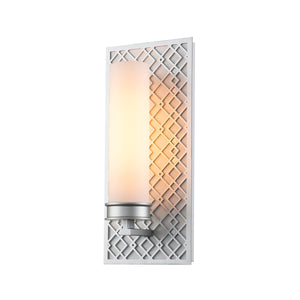 Elstead - Ziggy 1lt Wall light - Lacquered Silver