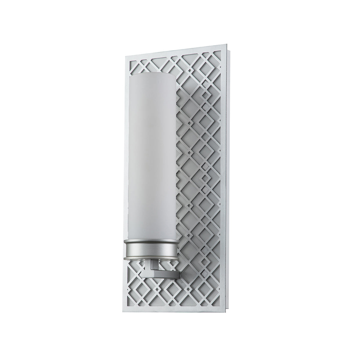 Elstead - Ziggy 1lt Wall light - Lacquered Silver